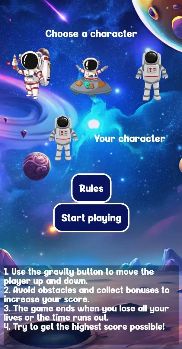 Aviator Mission: Galaxy Schermafbeelding 2
