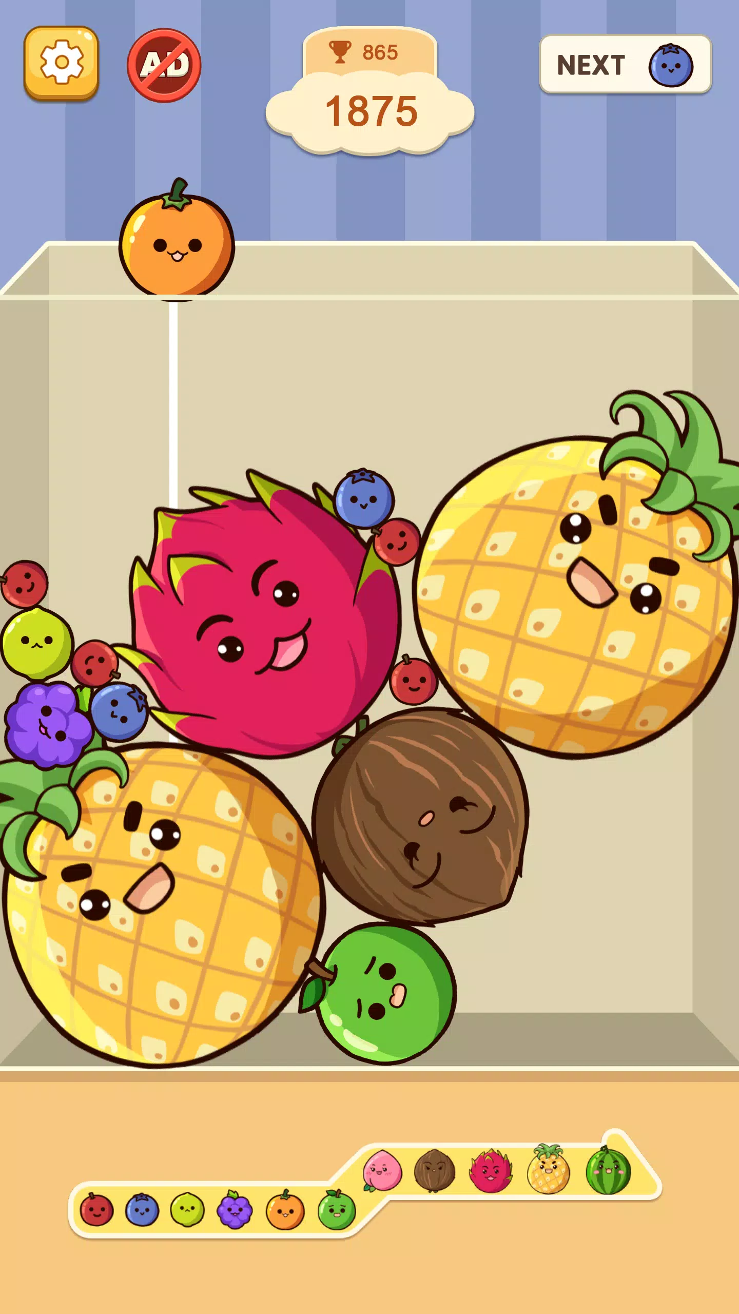 Fruit Merge: Juicy Drop Game স্ক্রিনশট 3