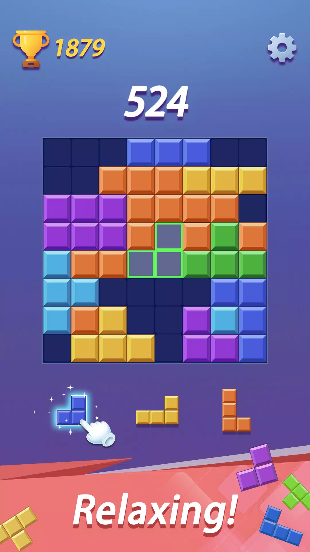 Block Puzzle: Combo Mania! स्क्रीनशॉट 1