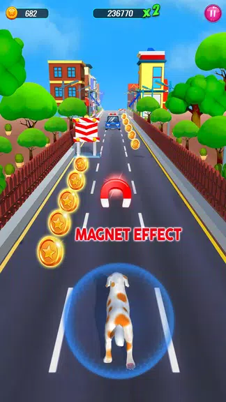 Pet Run Dog Runner Games 스크린샷 2