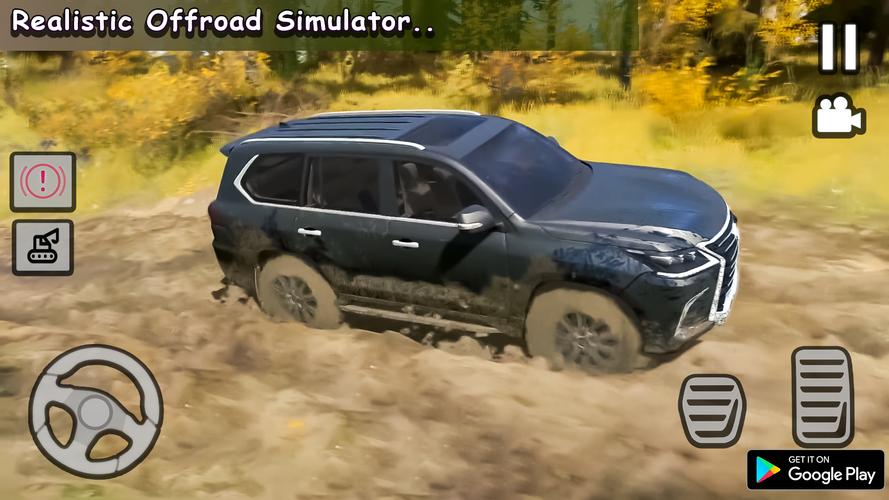 Prado Offroad Jeep Simulator應用截圖第2張