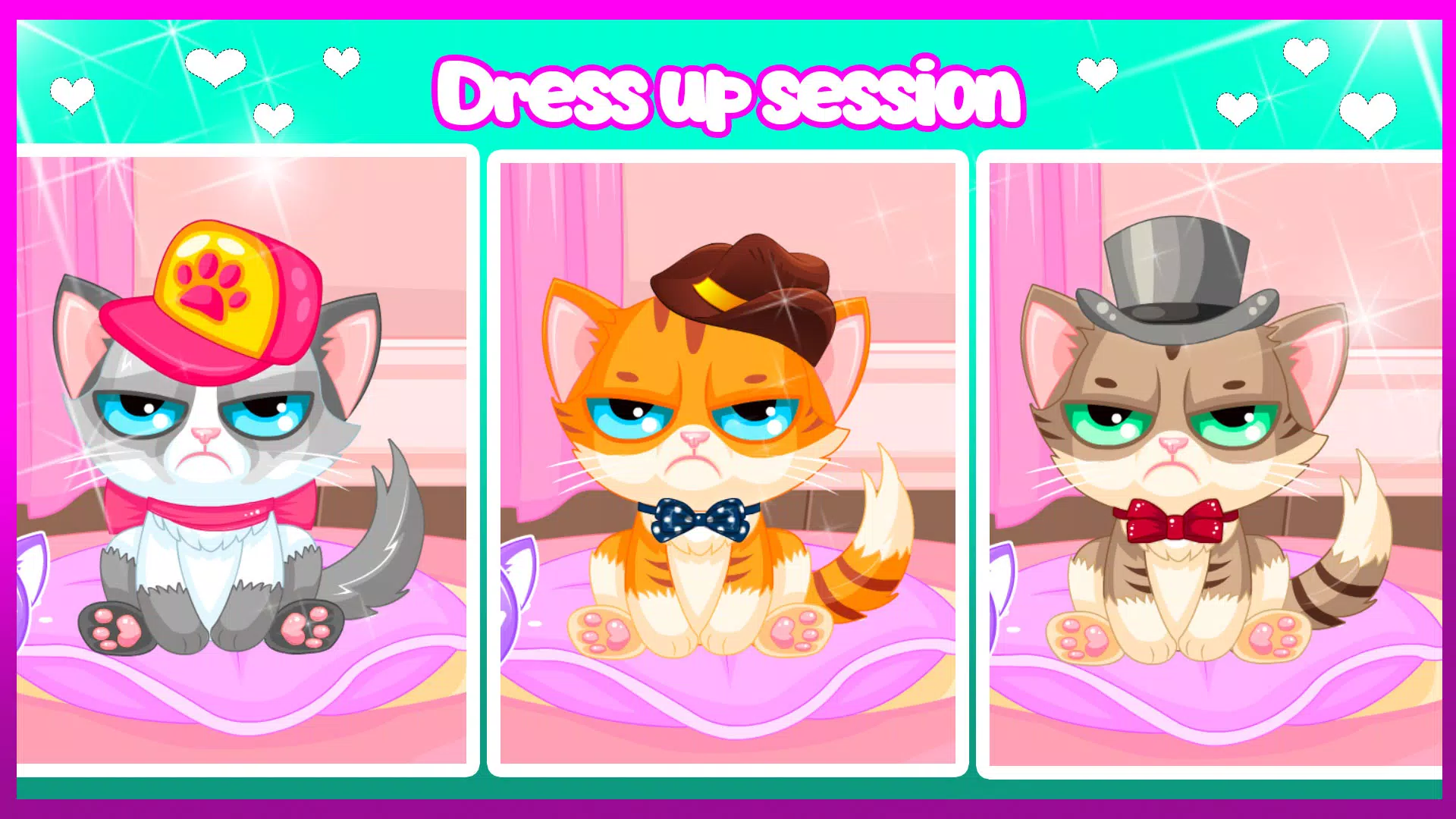 Sleepy Kitty Grooming Captura de tela 1