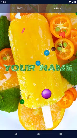 Ice Cream Live Wallpaper स्क्रीनशॉट 1