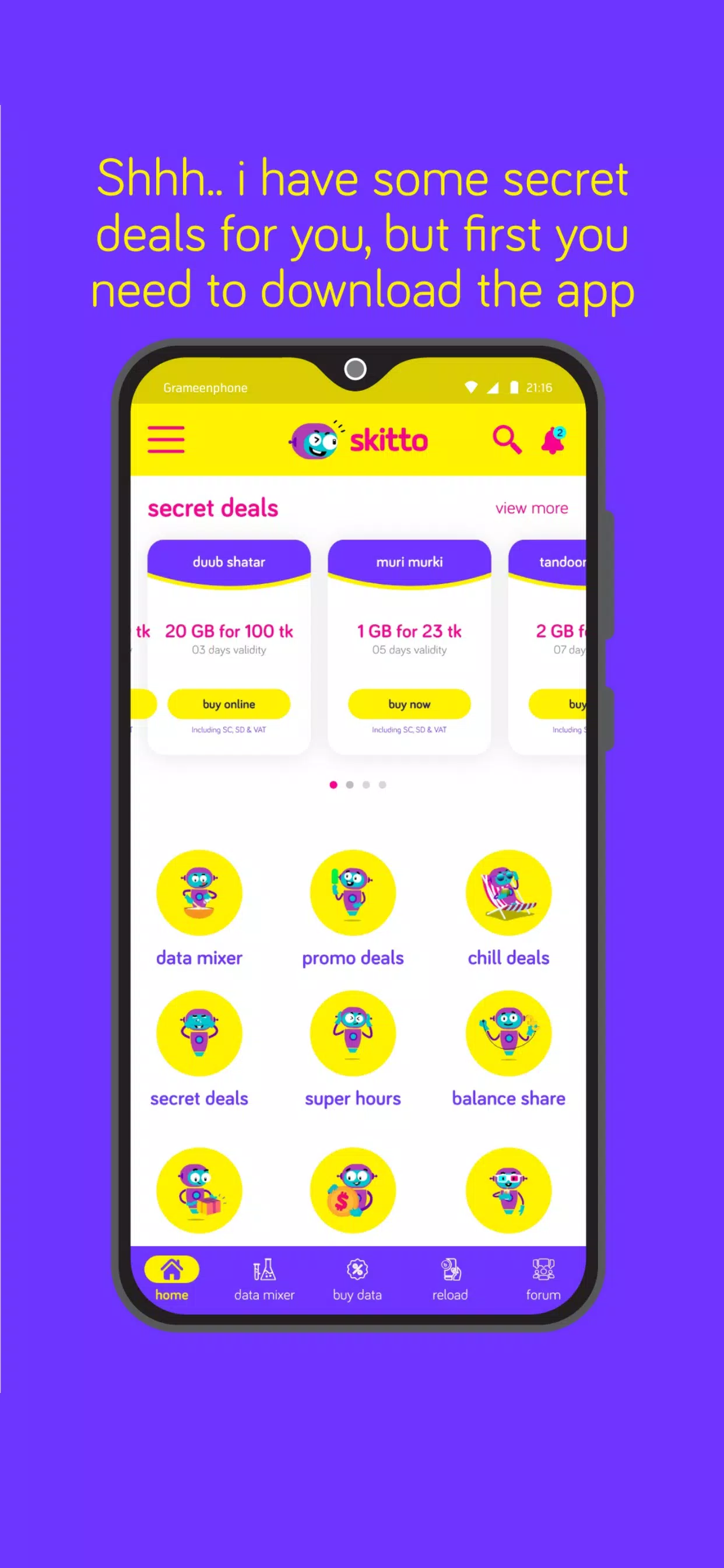 skitto ဖန်သားပြင်ဓာတ်ပုံ 0