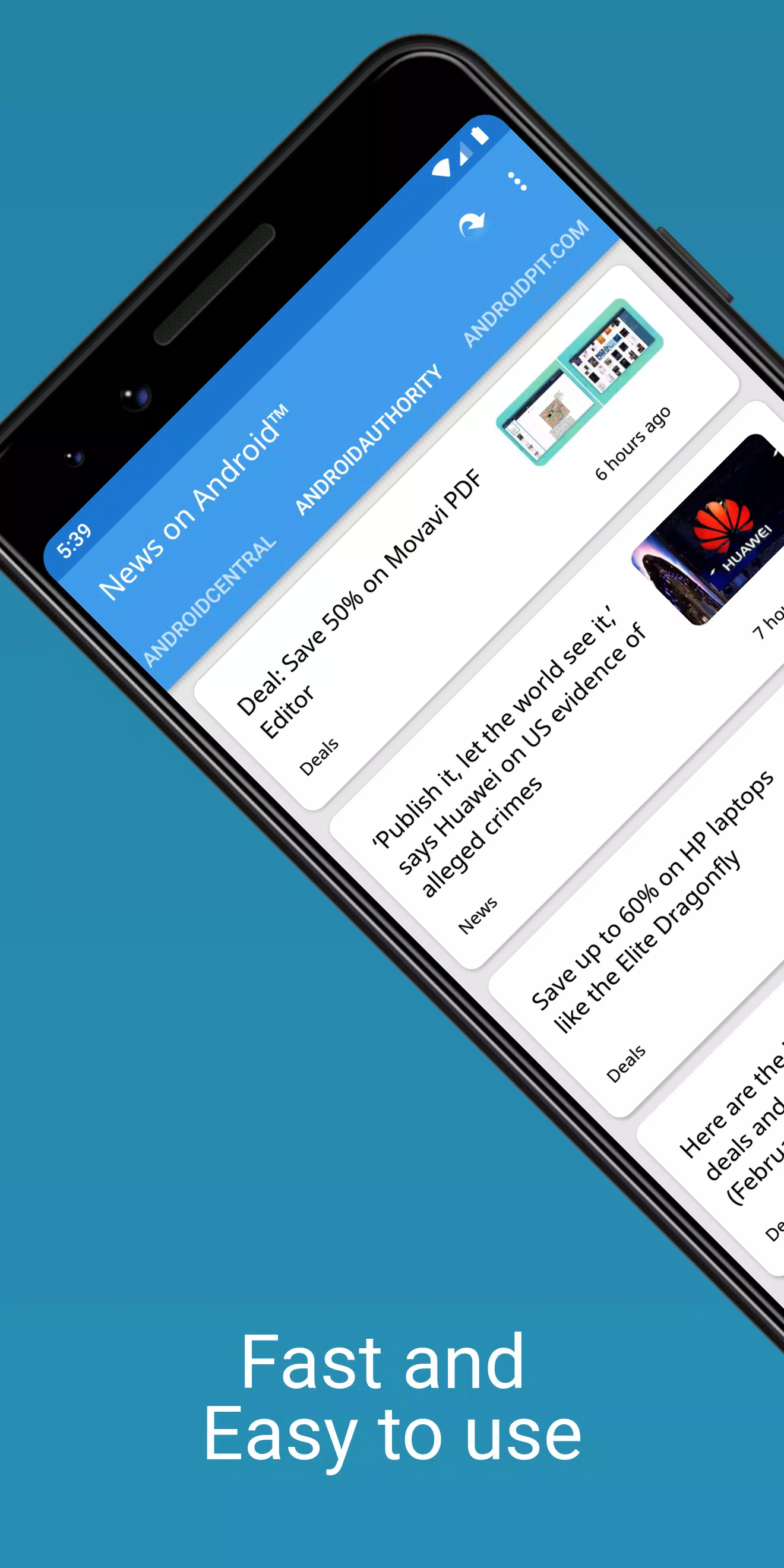 News on Android™ ဖန်သားပြင်ဓာတ်ပုံ 1