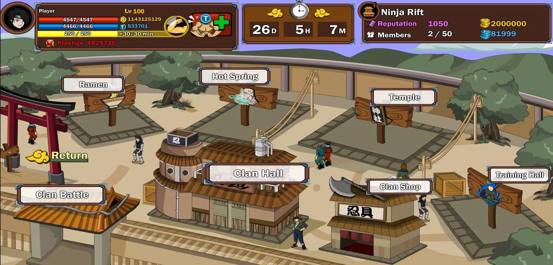 Ninja Rift ภาพหน้าจอ 2