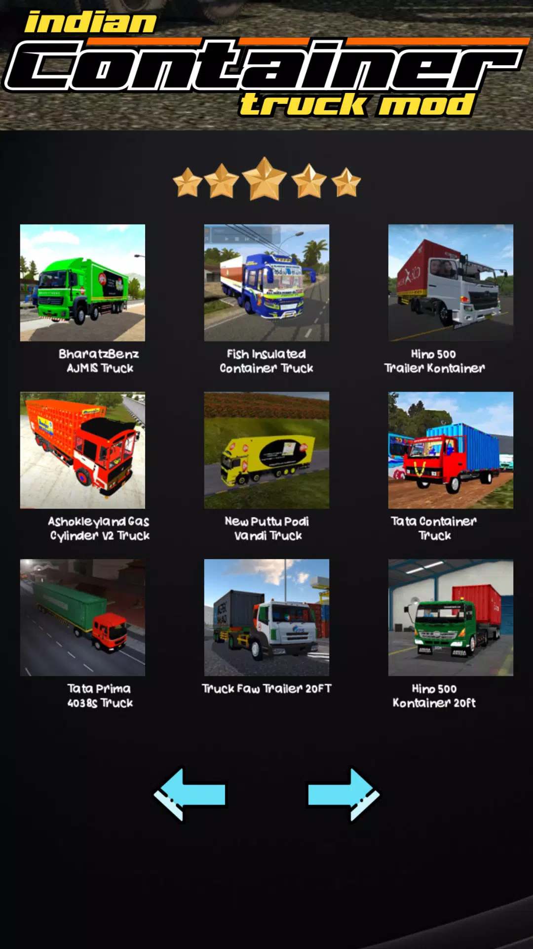 Indian Container Truck Mod應用截圖第2張