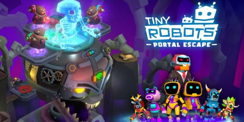 Robot kecil: Portal Escape kini tersedia di Android dan iOS