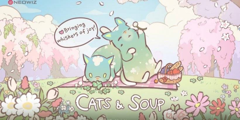 Gatos e sopa revelam atualização de flores de cerejeira com conteúdo sazonal fresco
