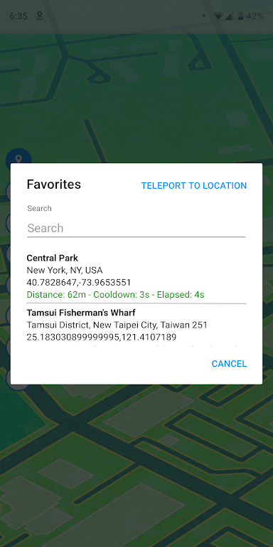 Fake GPS Location-GPS JoyStick Скриншот 1