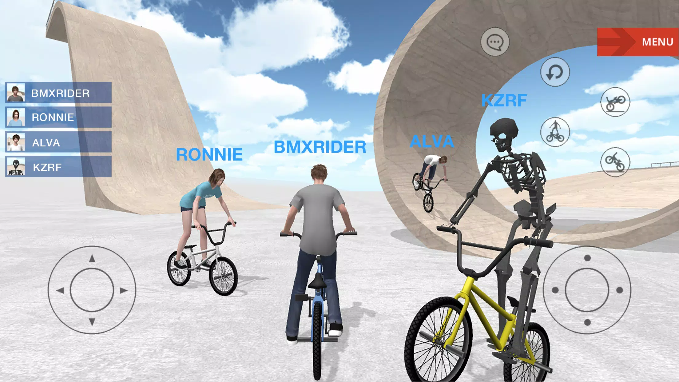 BMX Space Schermafbeelding 1