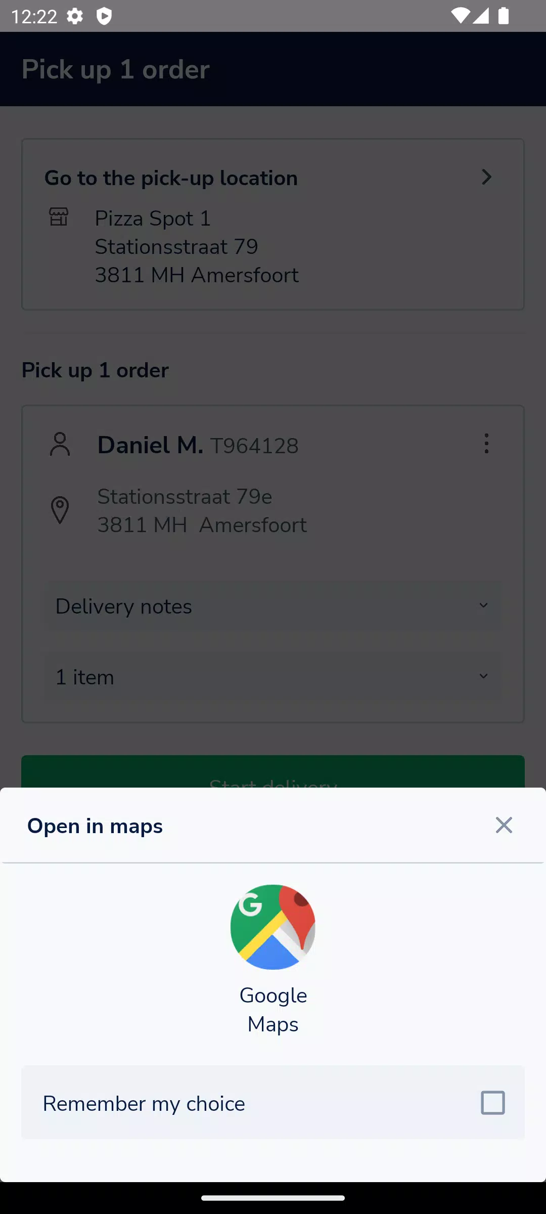 Deliverect for Couriers ဖန်သားပြင်ဓာတ်ပုံ 2