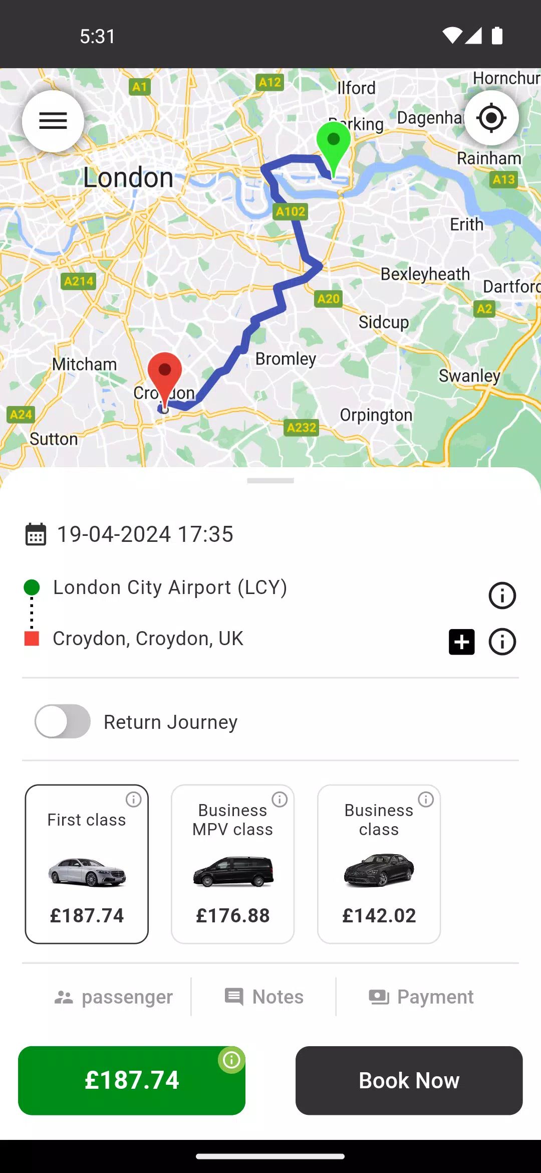 M’s Chauffeurs Ảnh chụp màn hình 1