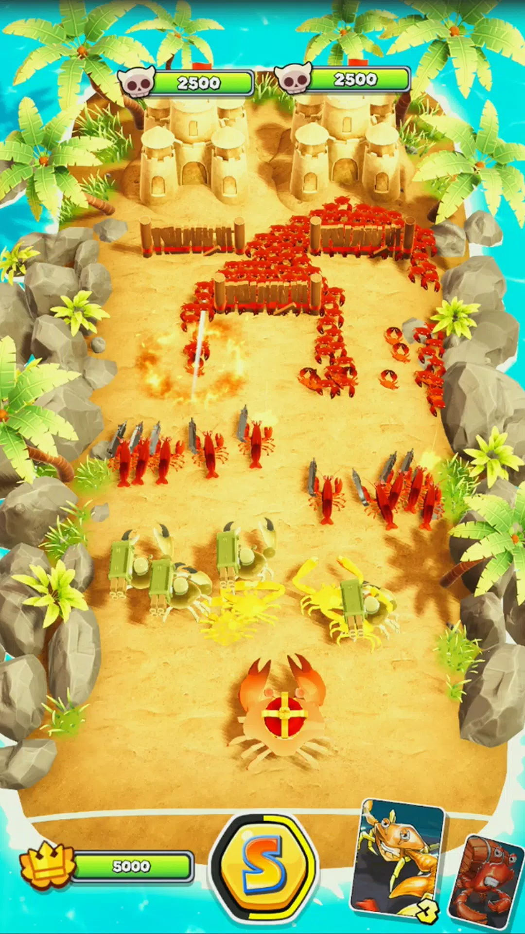 King of Crabs - Invasion Zrzut ekranu 0