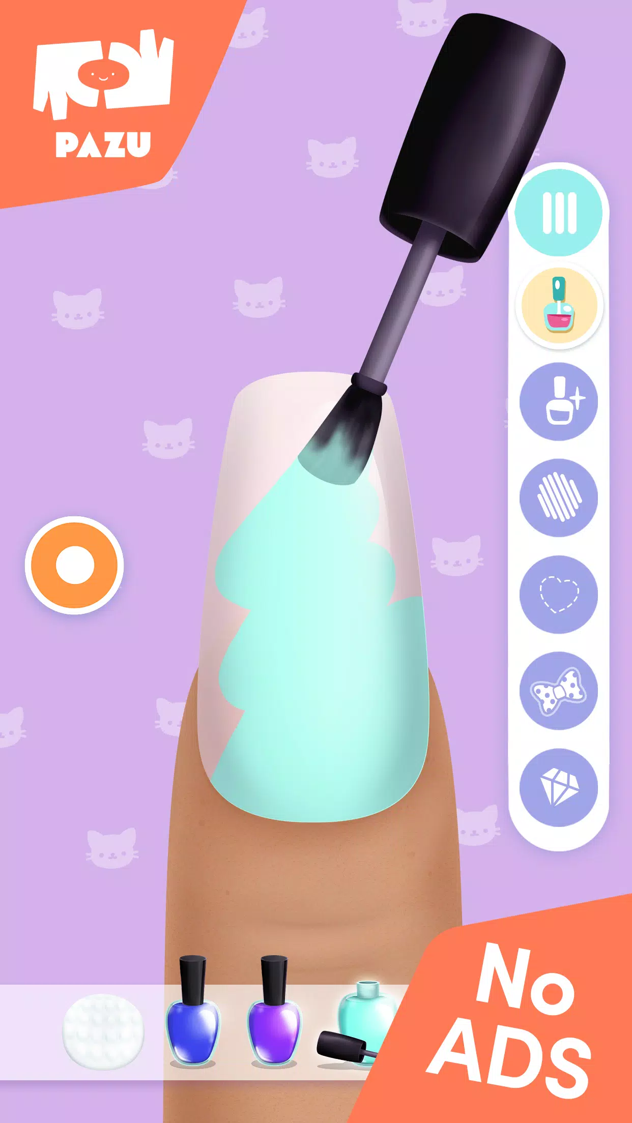 Girls Nail Salon - Kids Games應用截圖第1張
