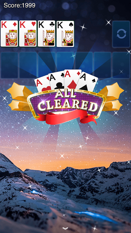 Solitaire: Star Valley Captura de pantalla 1