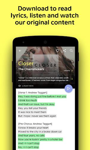 Genius — Song Lyrics Finder應用截圖第1張