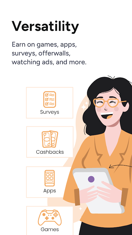 Earnweb: Earning app & website 스크린샷 2