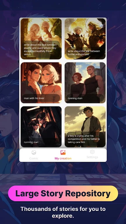 Comickey - AI Comic Maker應用截圖第3張