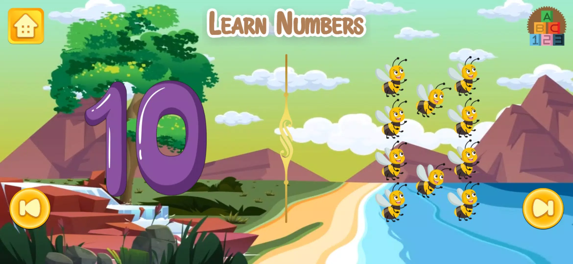 Learn numbers and letters Capture d'écran 2