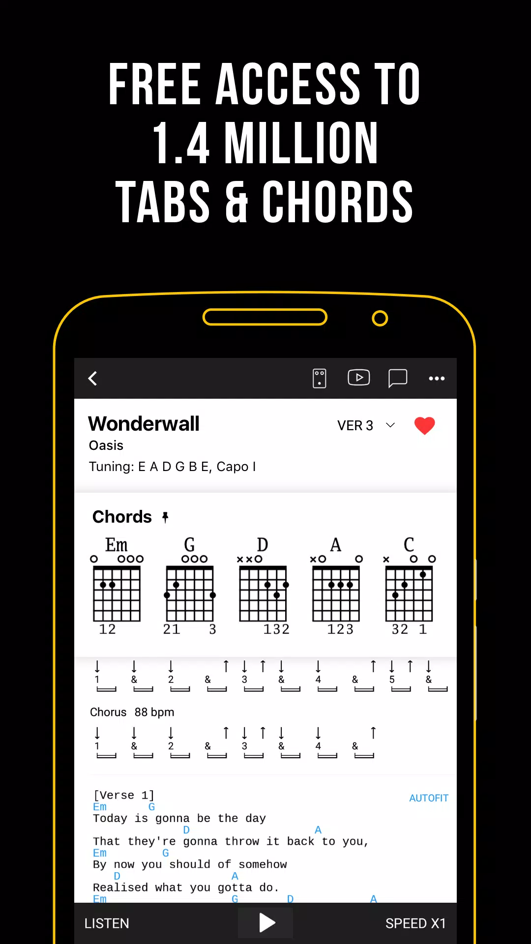 Ultimate Guitar: Tabs & Chords应用截图第0张