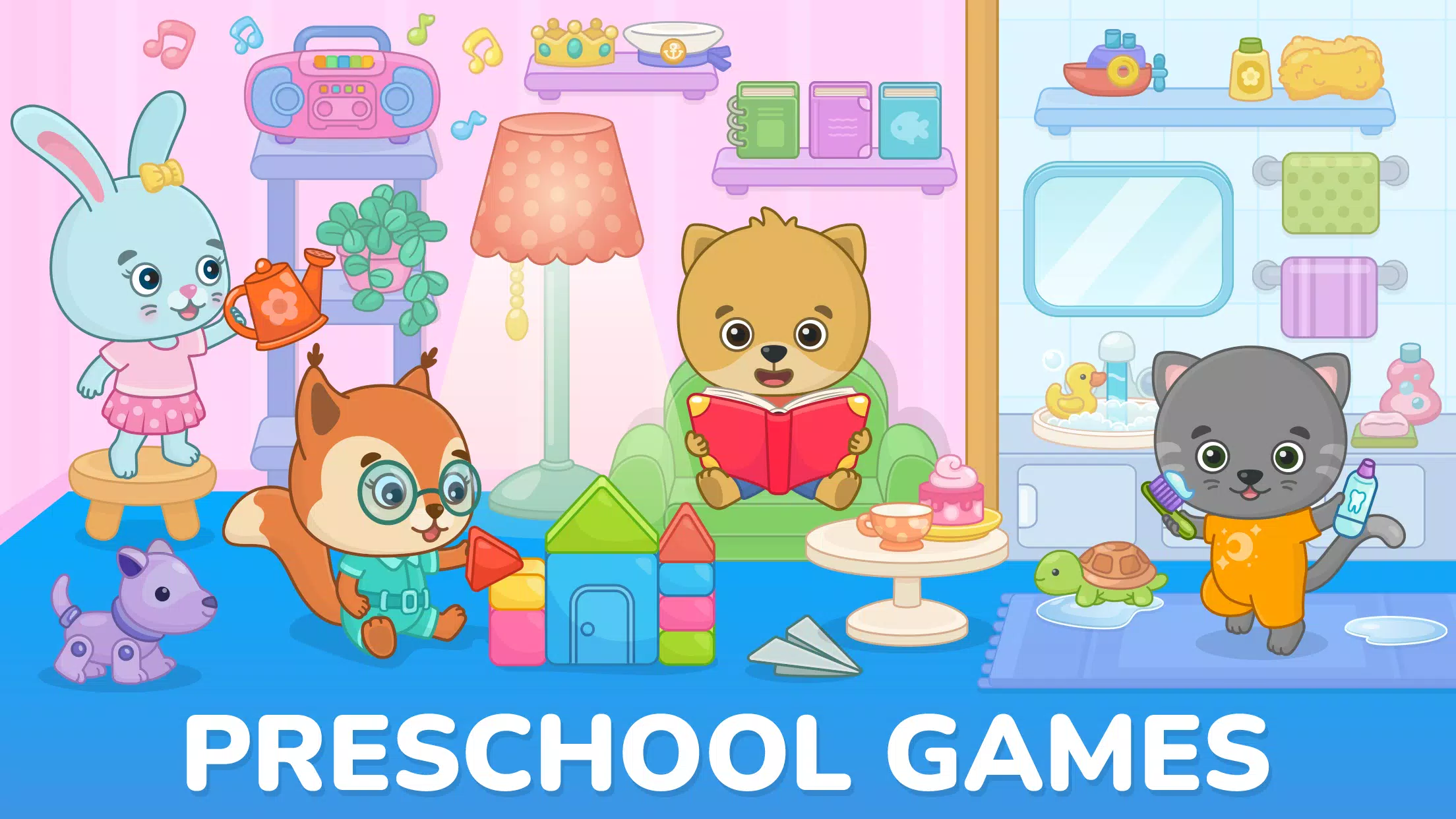 Bimi Boo World: Toddler Games ภาพหน้าจอ 0