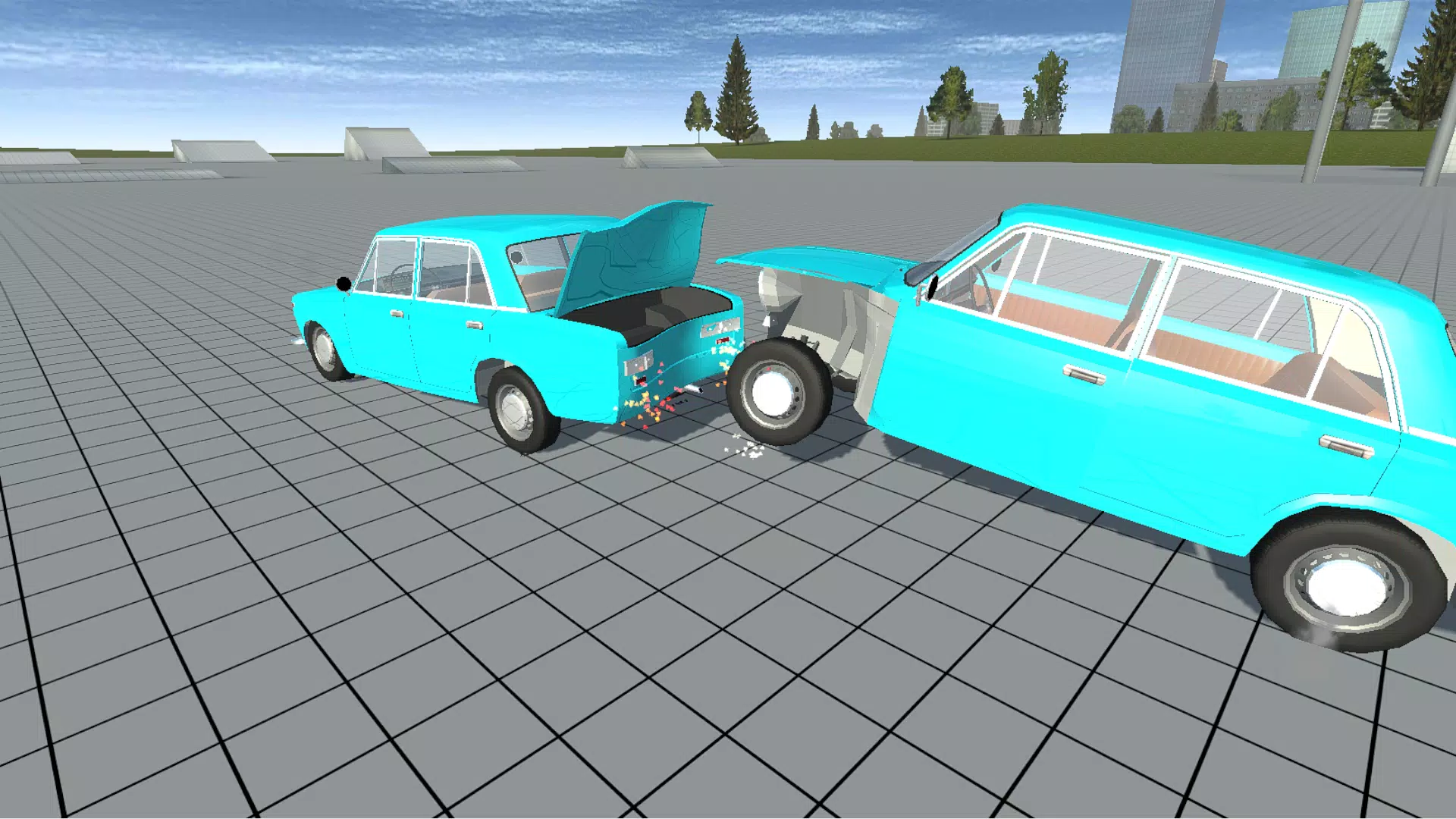 Schermata Simple Car Crash Physics Sim 3