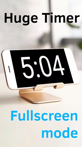 Huge Timer Stopwatch Tabata ဖန်သားပြင်ဓာတ်ပုံ 2