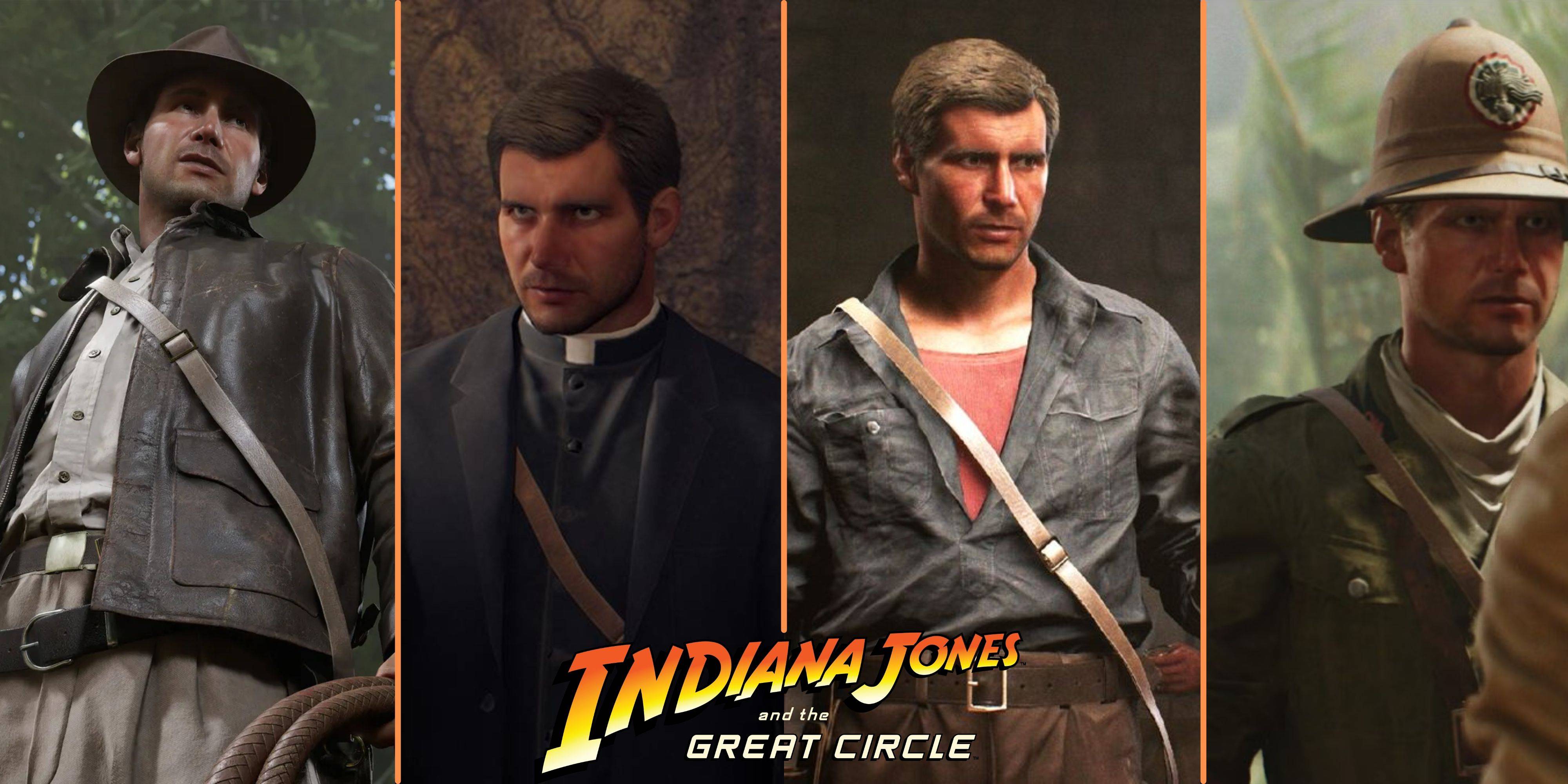 印第安纳·琼斯（Indiana Jones）揭开了秘密制服的位置