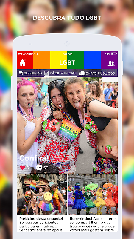 LGBT Amino em Português應用截圖第2張