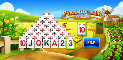 Pyramid Solitaire - Farm Trip應用截圖第0張