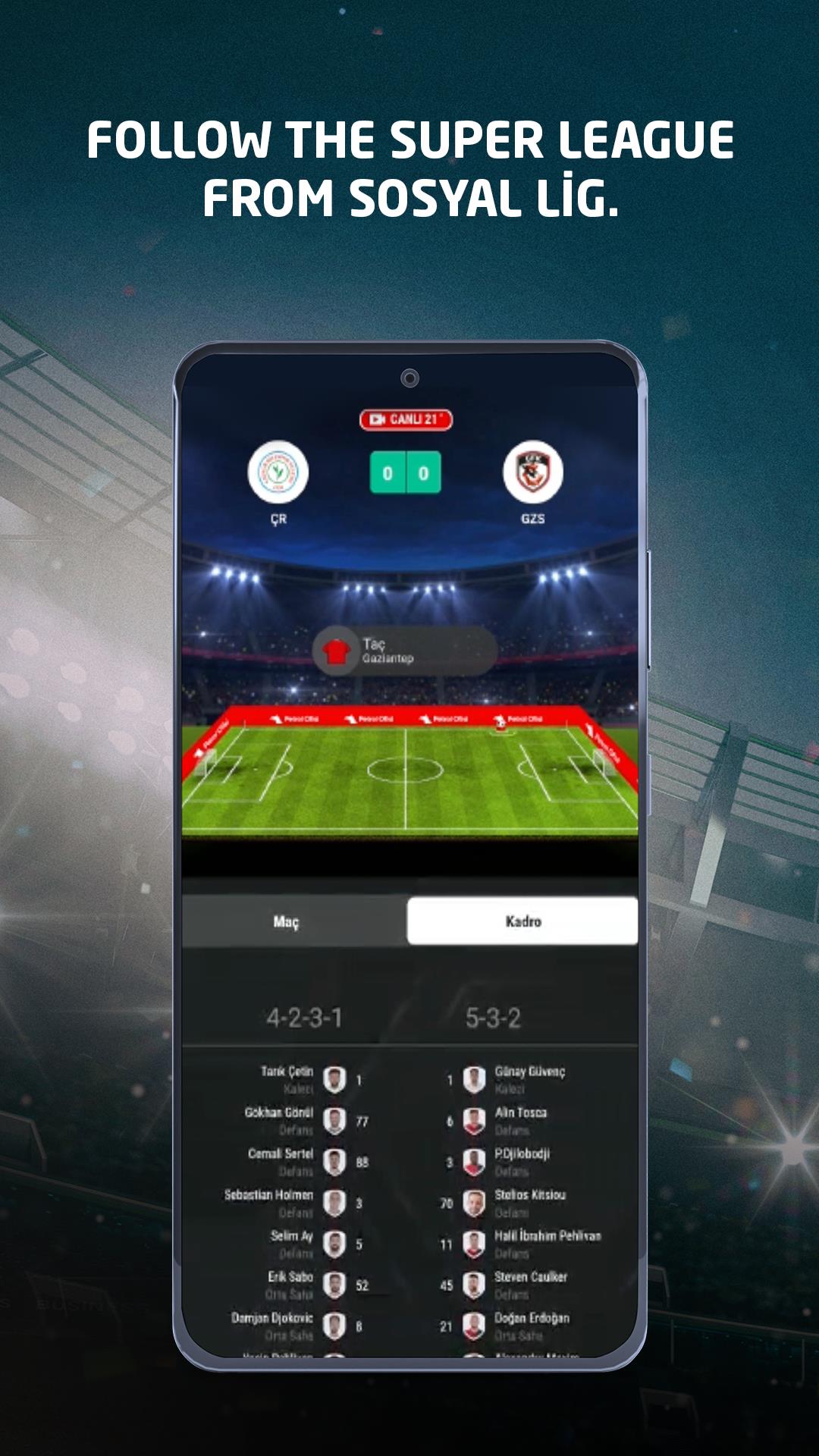 Sosyal Lig - Football Game應用截圖第3張