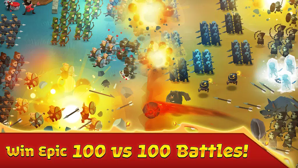 Battle Legion: Mass Troops RPG应用截图第1张