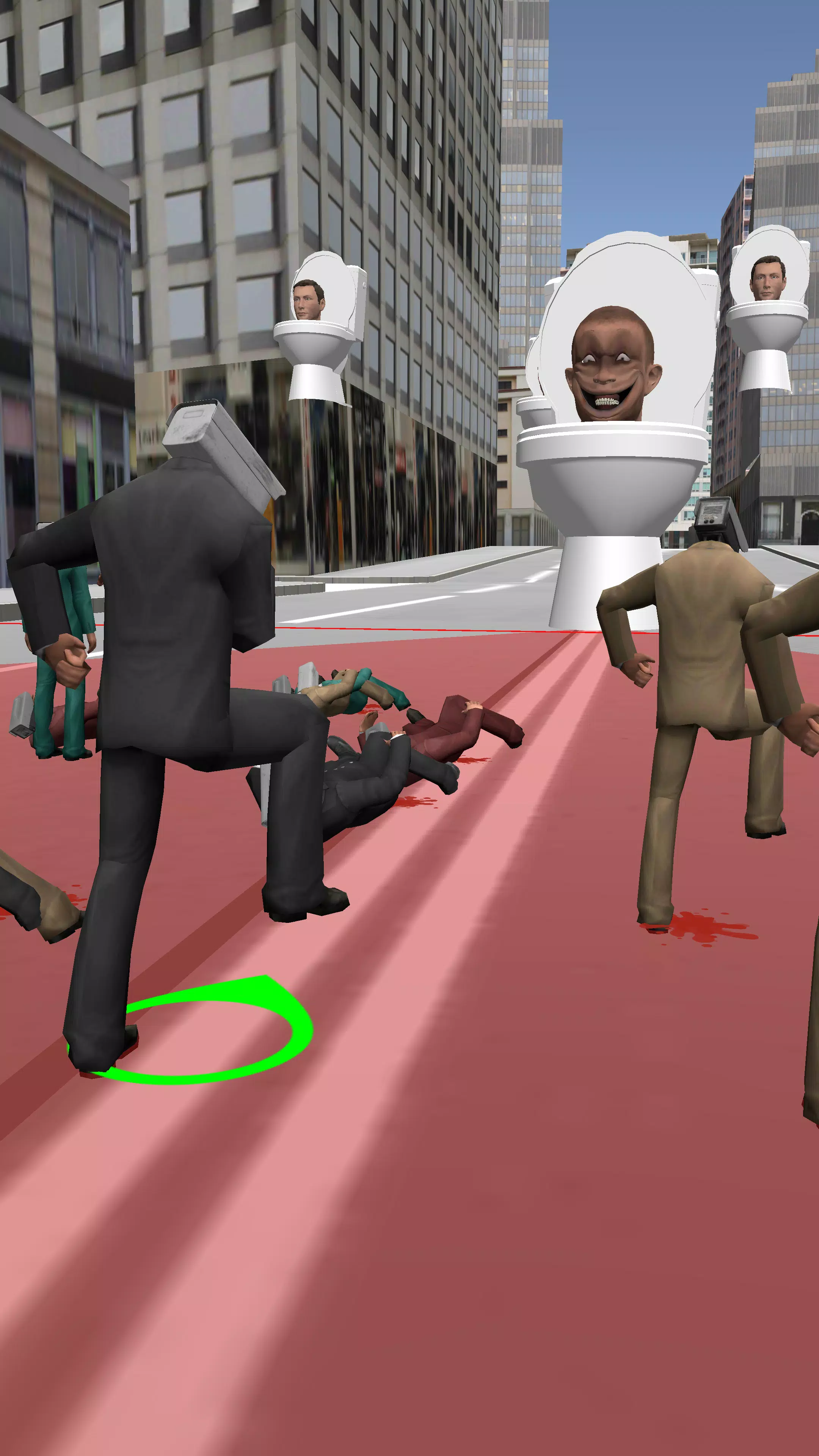 Survive Toilet Skibidi Monster Ảnh chụp màn hình 1