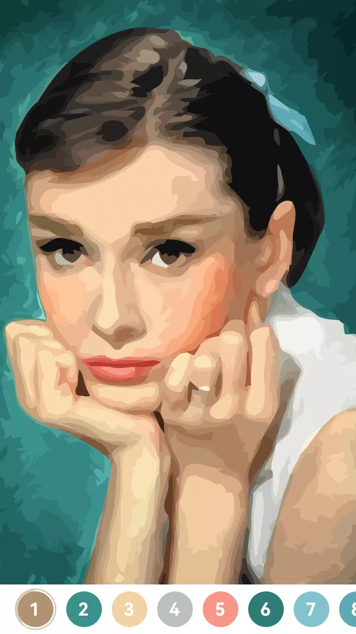 Celebrity Paint by Number Game应用截图第1张