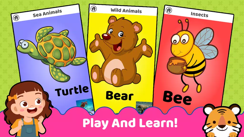 Animals for kids: Color & Draw Zrzut ekranu 2