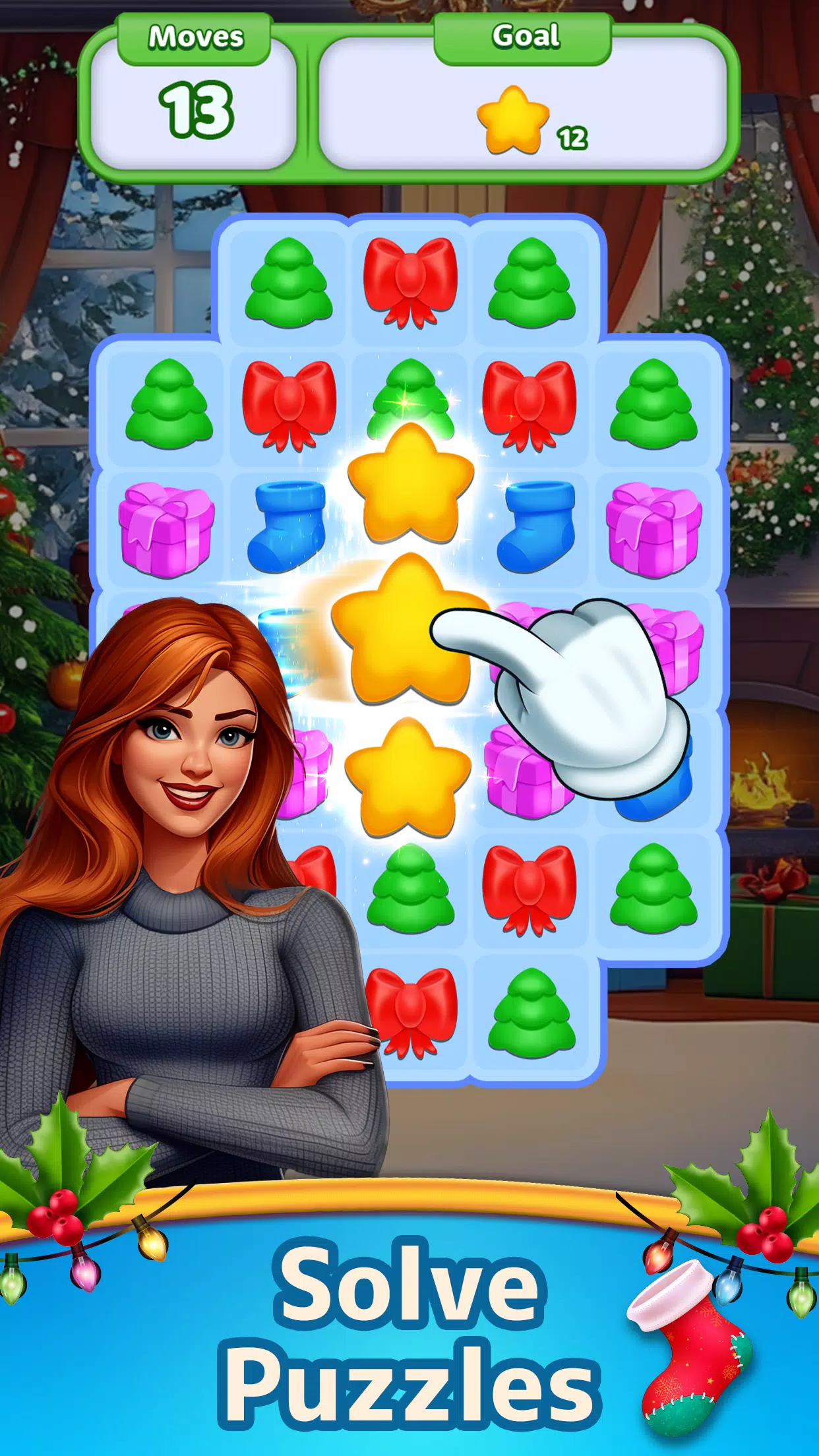 Christmas Match: Home Design Zrzut ekranu 2