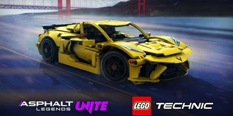 ยานพาหนะเลโก้เทคส์เข้าร่วม Legends Asphalt Unite