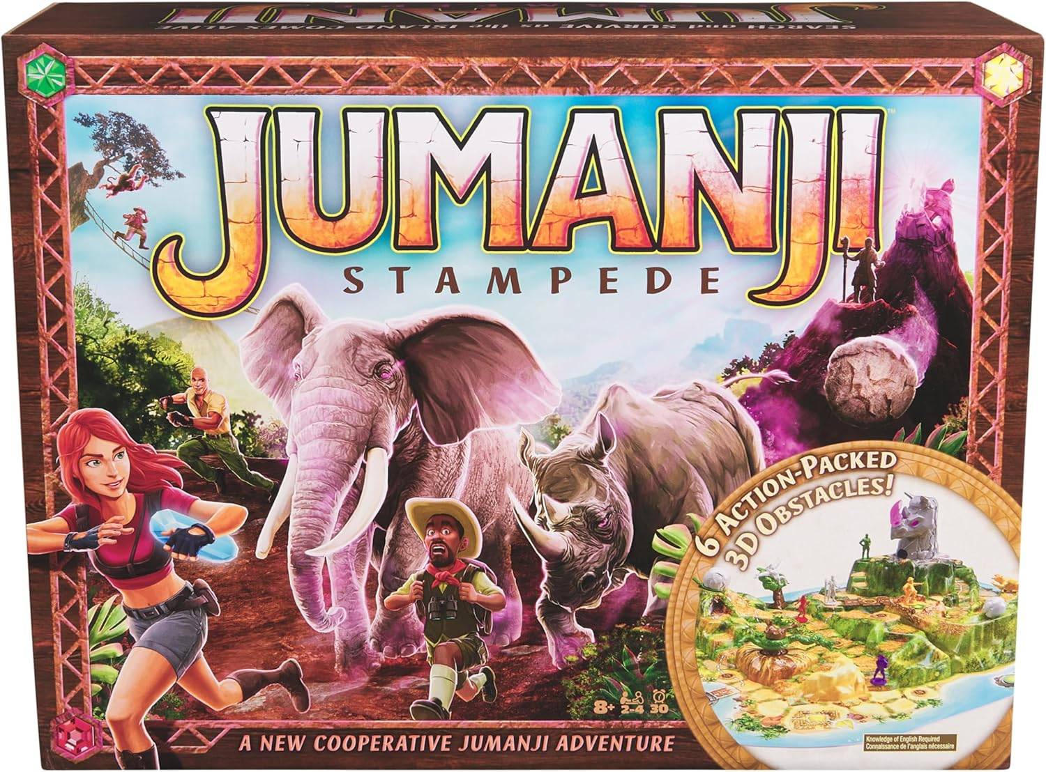 Jumanji Stampede Board Game Drops to $9