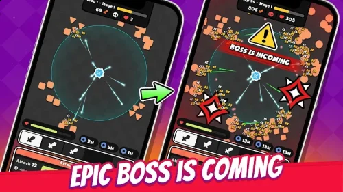 Idle Cannon: Tower TD Geometry Ekran Görüntüsü 0