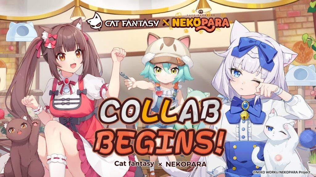 Cat Fantasy x Nekopara 與 Baker Squad 合作的《Life Is Sweet》