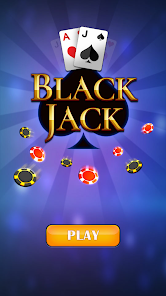 Casino BlackJack 21 Card Game Tangkapan skrin 0
