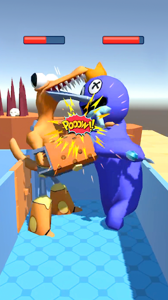 Rainbow Monster - Room Maze Mod Captura de pantalla 2