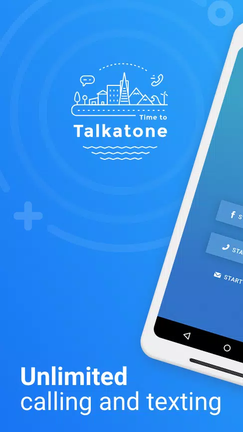 Talkatone Tangkapan skrin 0