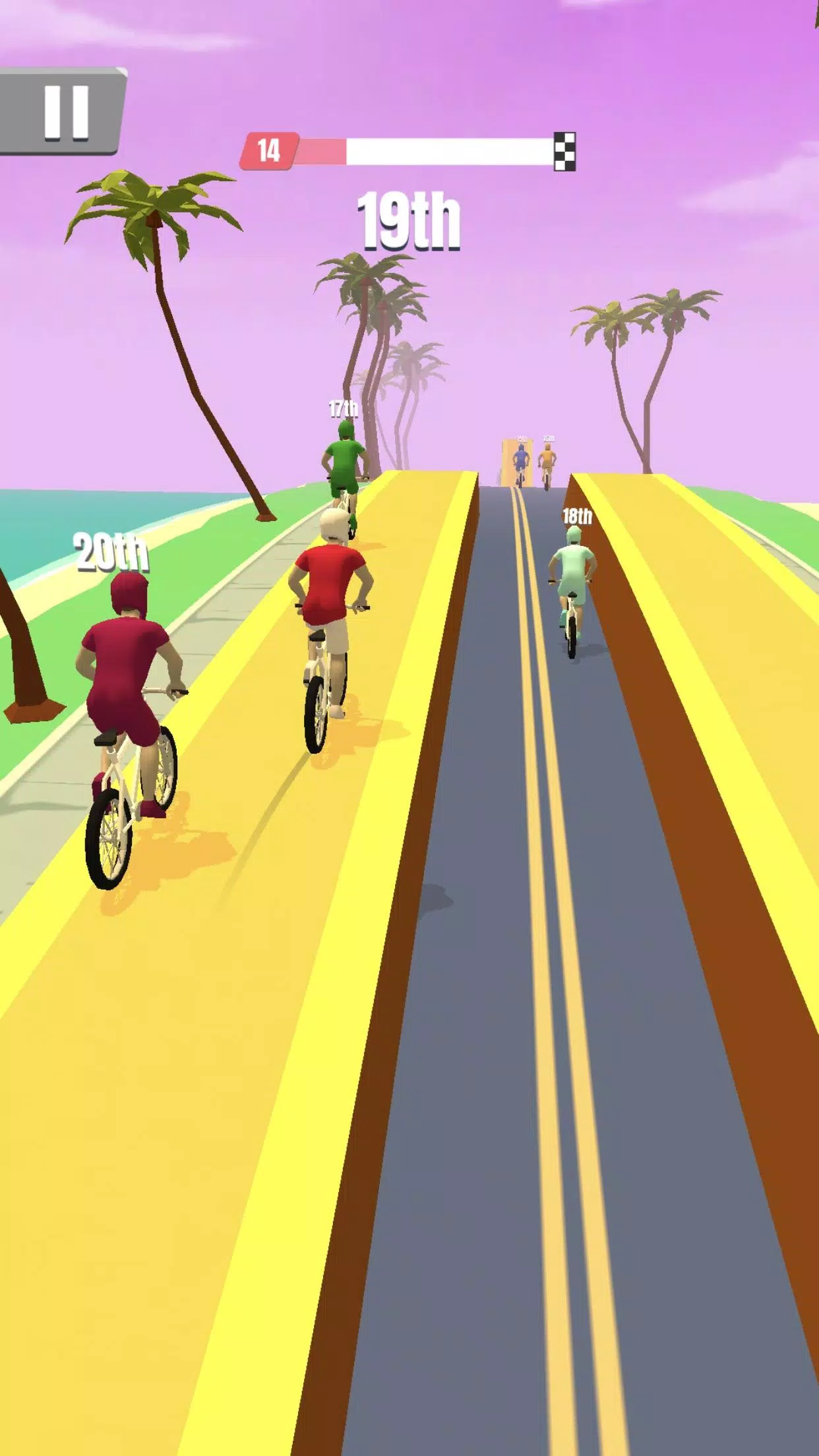 Bike Rush ဖန်သားပြင်ဓာတ်ပုံ 1