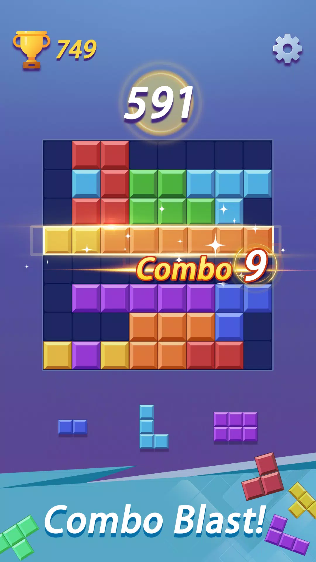 Block Puzzle: Combo Mania! स्क्रीनशॉट 3