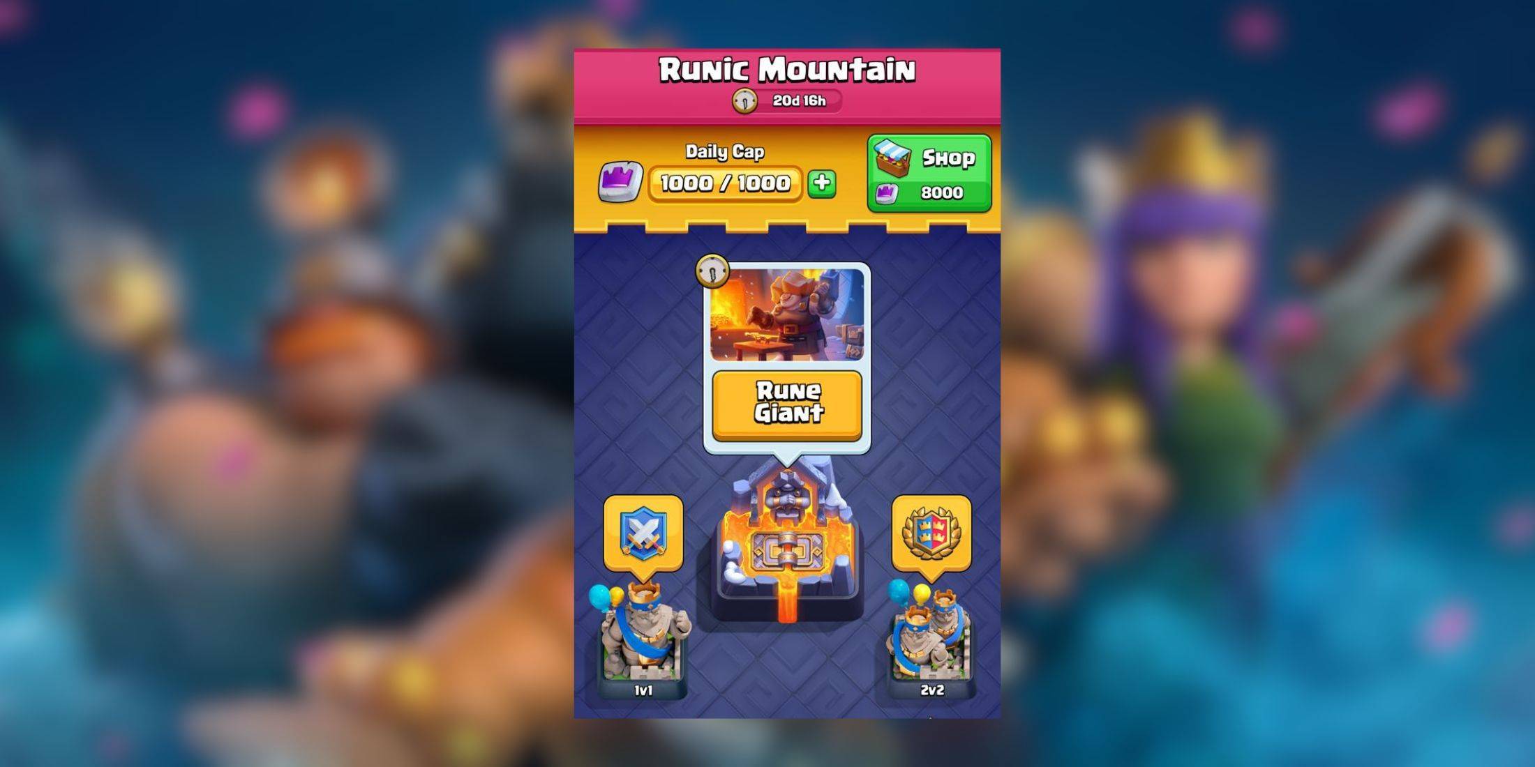 Лучшие палубы для Clash Royale's Rune Giant Event