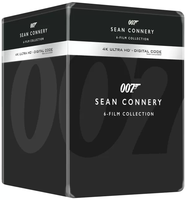 4K koleksiyonunu ön sipariş: 6 Sean Connery James Bond filmleri