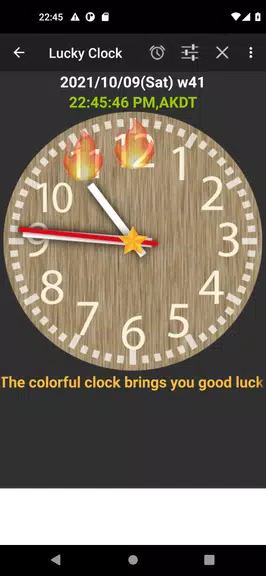 Rainbow Clock Captura de tela 2