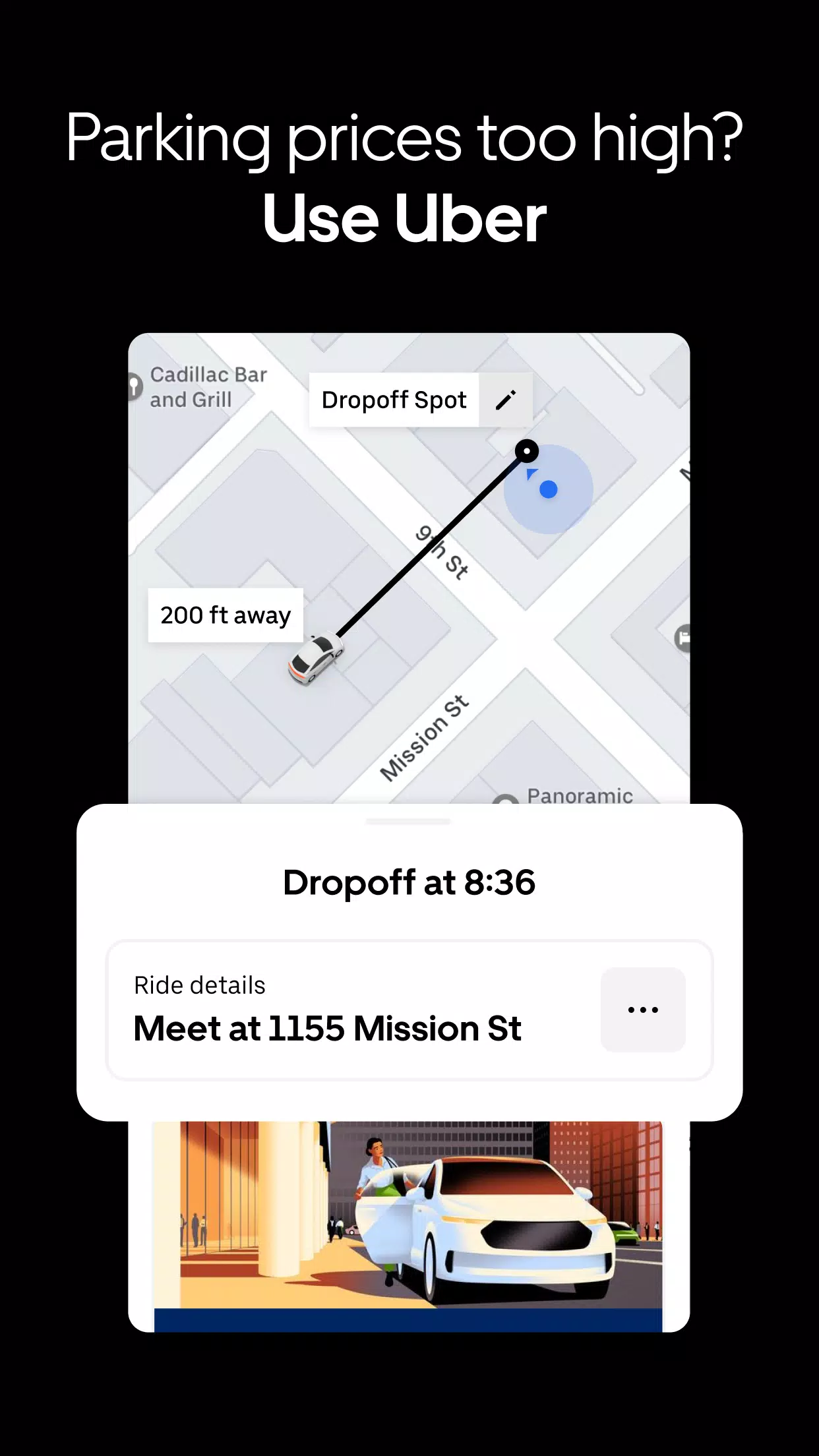 Uber ภาพหน้าจอ 2